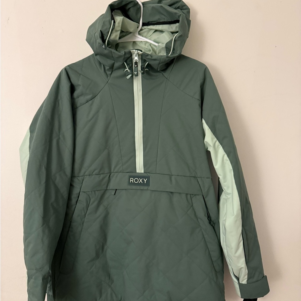 Roxy Sage Green Anorak Jacket